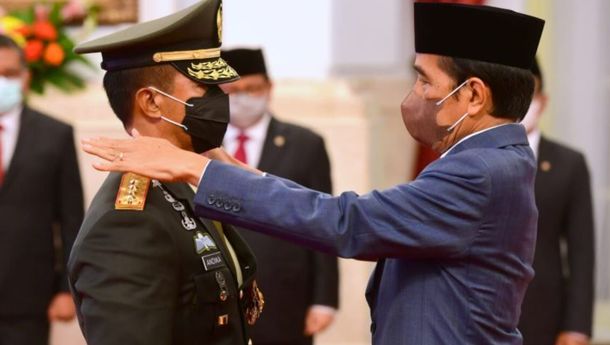 Usai Dilantik Panglima TNI Andika Perkasa Janji Lakukan Evaluasi Secara Menyeluruh Penanganan Konflik Papua