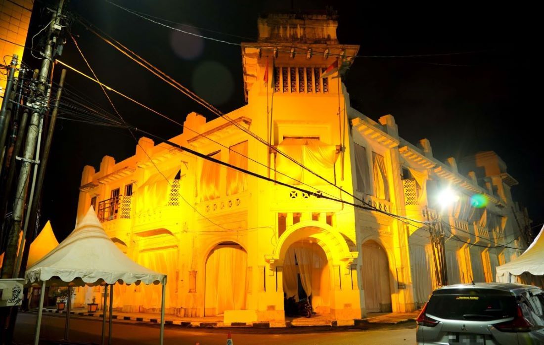 Gedung Warenhuis di Jalan Ahmad Yani Medan tempat PKK UMKM digelar