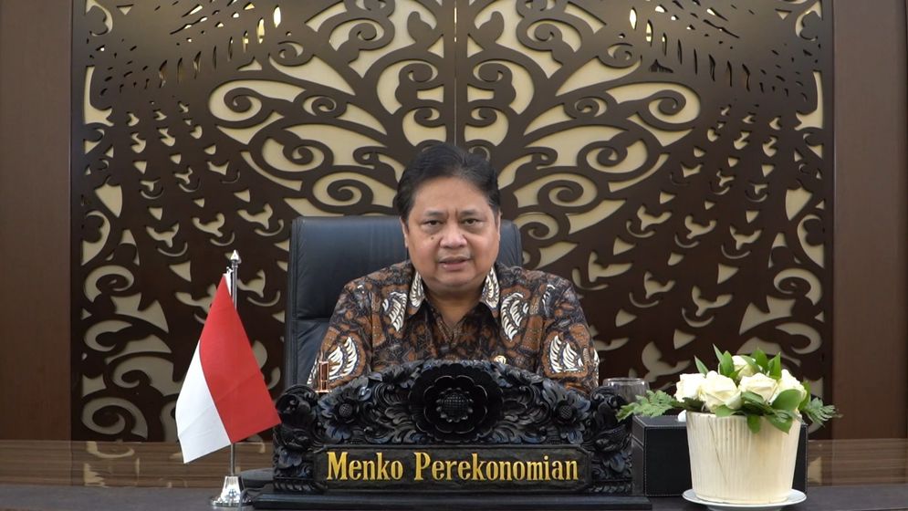 Menteri Koordinator Bidang Perekonomian Airlangga Hartarto 