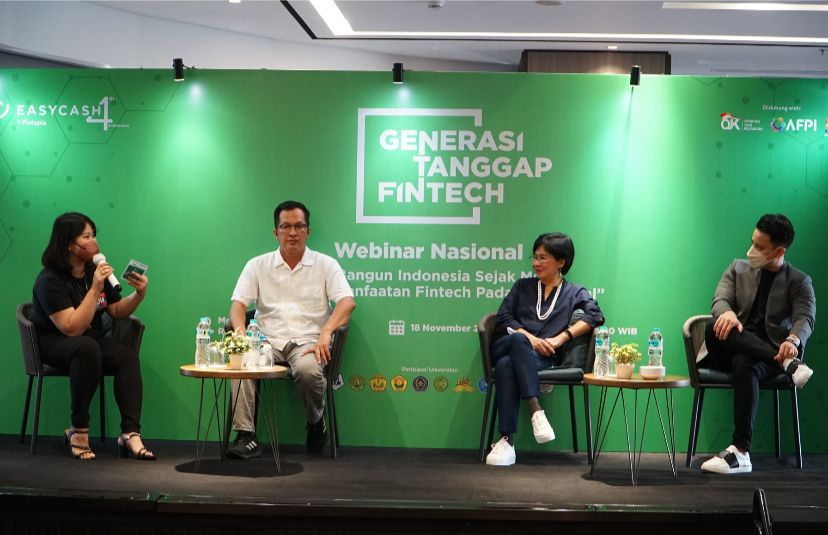 Talk Show Hybrid yang digelar Easycash dengan mengundang 2 ribu mahasiswa. 