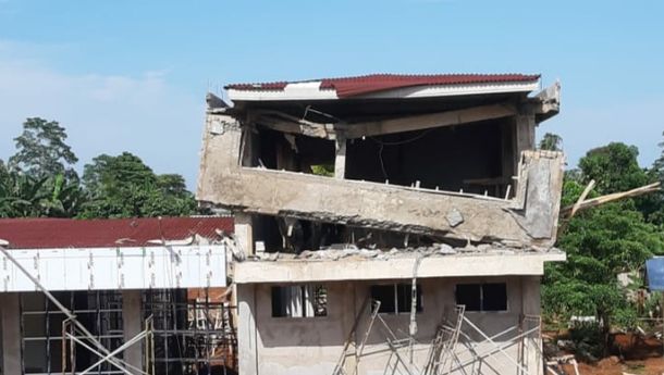 Terkait Robohnya Bangunan Puskemas Wersawe, Pihak Konsultan Pengawas: 'Itu Kesalahan Perencanaan'