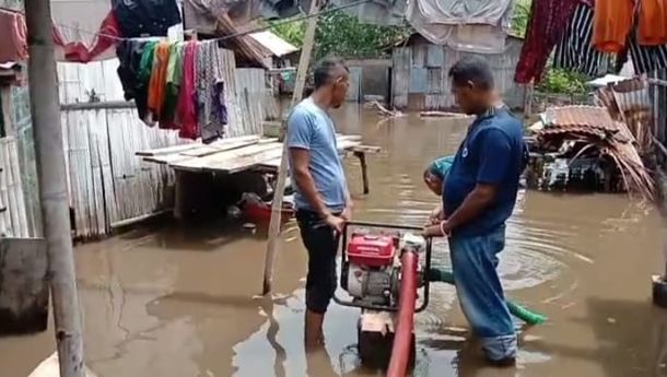 Banjir Rendam 101 Rumah Warga di Kelurahan Waioti, Kecamatan Alok Timur, Kabuapten Sikka