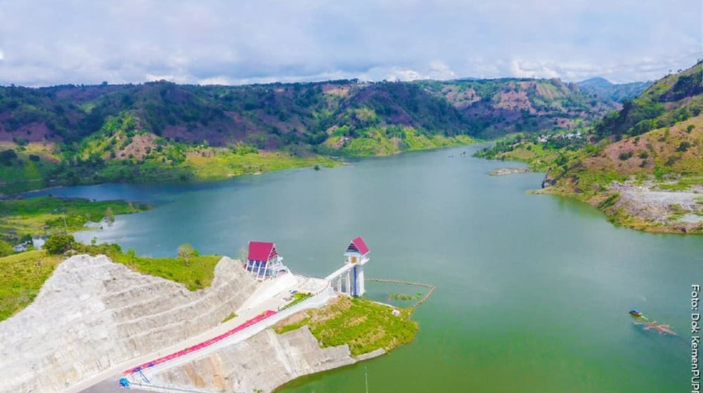 Bendungan Karalloe di Sulawesi Selatan.
