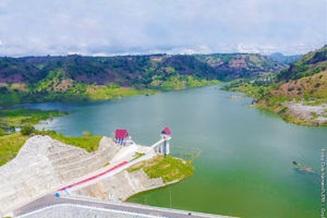 Bendungan Karalloe di Sulawesi Selatan.