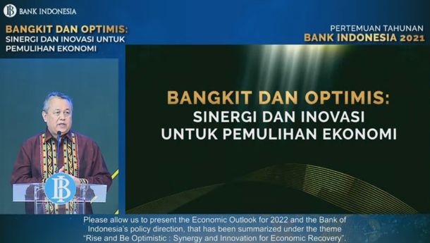 BI Pangkas Proyeksi Pertumbuhan Ekonomi Tahun 2021