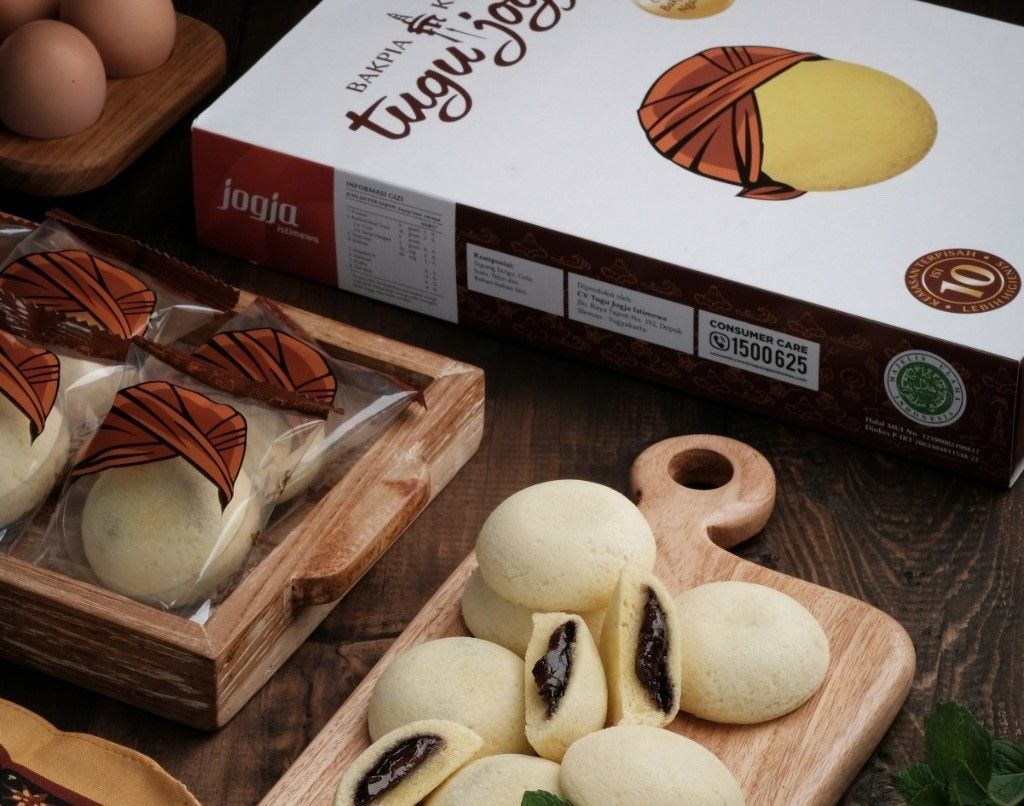 Bakpia Kukus Tugu Jogja dengan rasa coklat merupakan salah satu varian yang disukai konsumen.