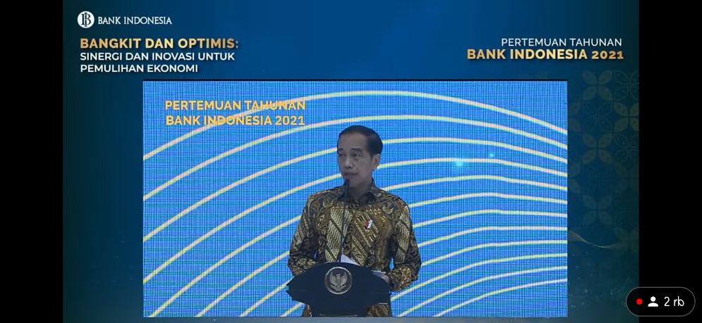 Presiden Joko Widodo mengapresiasi kerja sama dan sinergi antara Kementerian Keuangan (Kemenkeu), Bank Indonesia (BI), Otoritas Jasa Keuangan (OJK), dan Lembaga Penjamin Simpanan (LPS). 