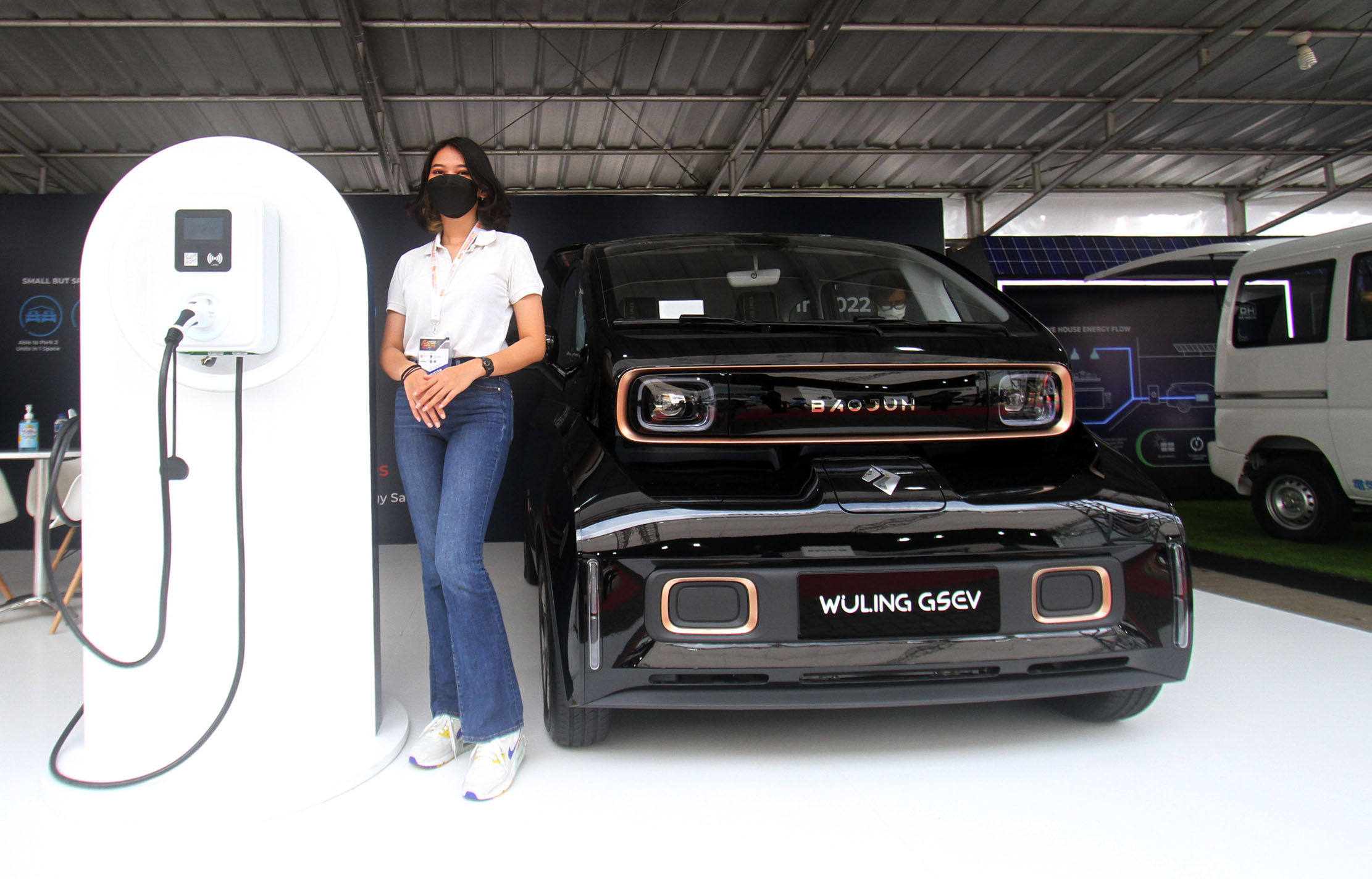 Mobil Listrik Buatan UGM akan Digunakan di bandara internasional dan Event G20. Foto : Panji Asmoro/TrenAsia