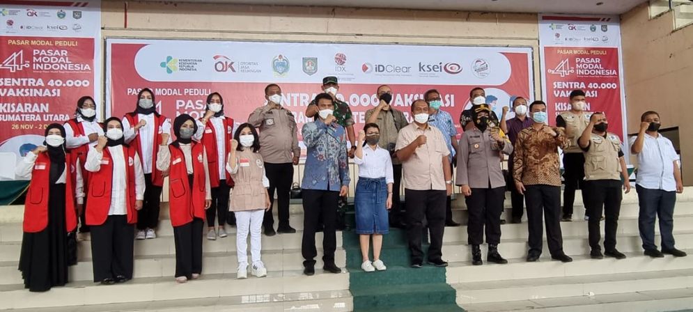 dengan Pertiwi Indonesia gelar sentra vaksinasi Covid-19 di Kisaran