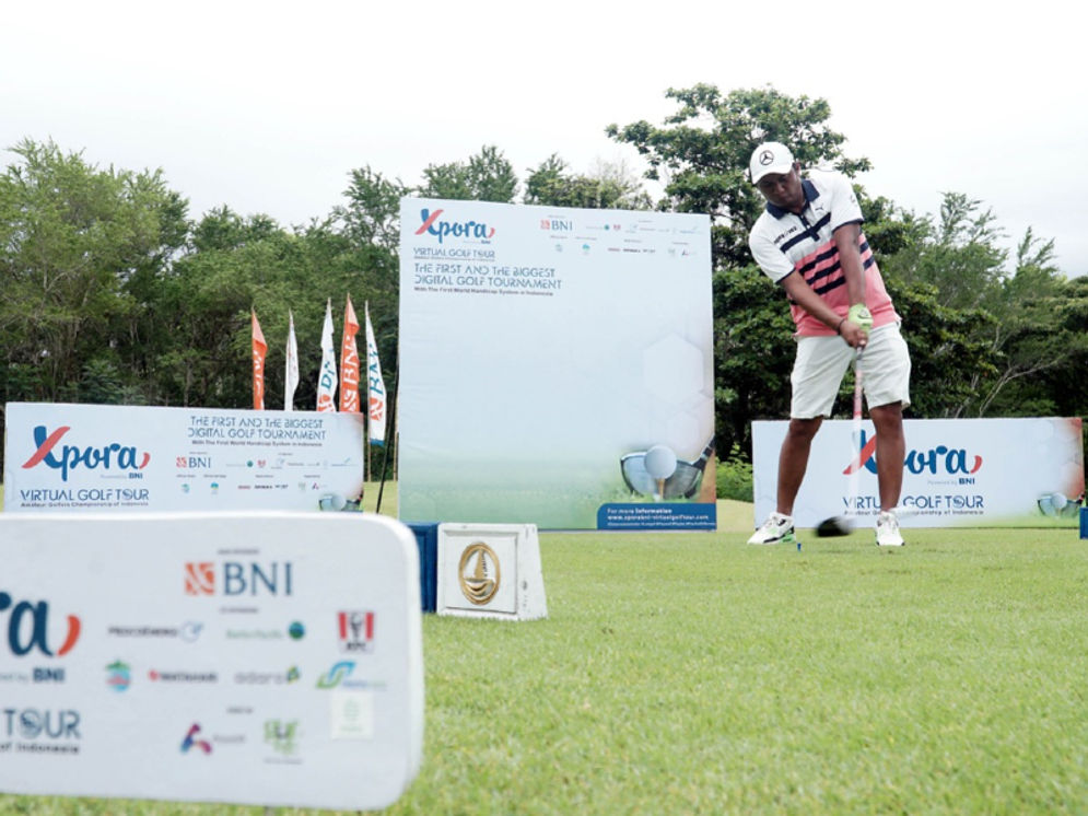 Didukung Bank BNI, Xpora Virtual Golf Tour 2021 Sukses Gairahkan UMKM Bali