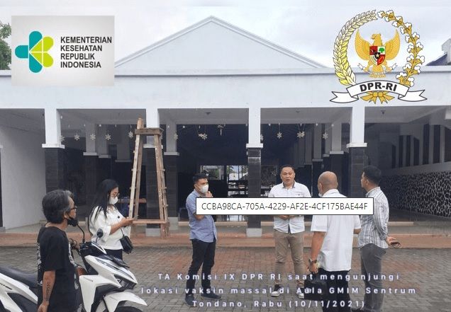 Kemenkes dan Komisi IX DPR RI melakukan persiapan vaksin di Tondano. (Foto:Istimewa)