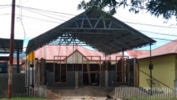 Polres Sikka Bangun Tempat Sholat Baru, Antisipasi Terjadi  Kepadatan di Mushola