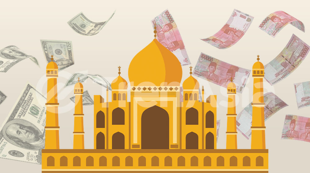 Ilustrasi Surat Berharga Syariah Negara (SBSN) alias Sukuk Negara. Ilustrator: Deva Satria/TrenAsia