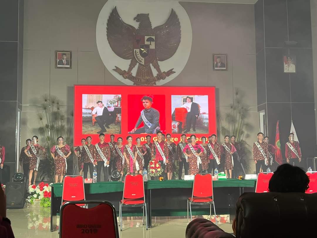 Grand Final Pemilihan Putra dan Putri Fakultas Hukum Universitas Katolik De La Salle Manado 2021. (Foto:Istimewa)