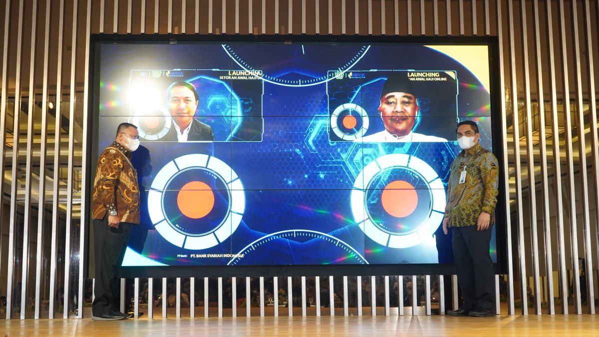 Peluncuran fitur pendaftaran haji online via BSI Mobile 
