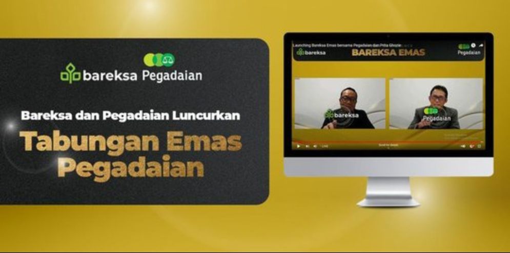 PT Bareksa Inovasi Digital menjalin kolaborasi dengan PT Pegadaian yang bergerak di bidang usaha gadai serta tabungan emas. 