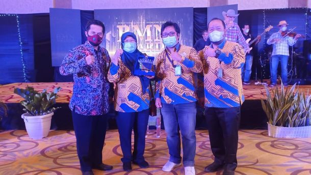 Bangun PLTS Senilai Rp15 Miliar, ITERA Raih BMN Awards 2021