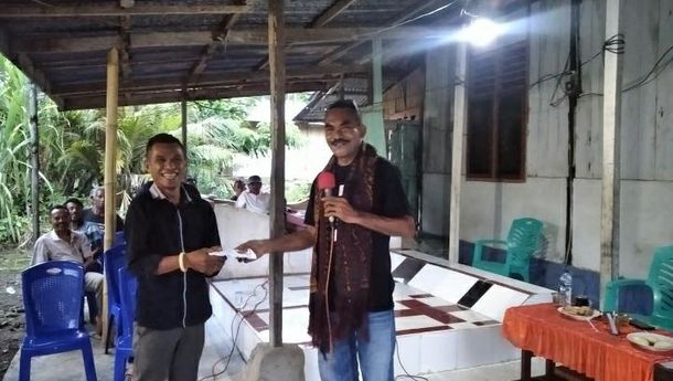 Angin Puting Beliung Berapa Waktu  Lalu di Desa Masabewa, Gonzalo G.M.Sada Beri Bantuan