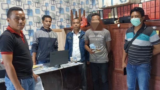 Diduga Edarkan Uang Palsu, Pria Berinisasi AT dan Barang Bukti Diamankan Opsnal Sat Intelkam Polres Manggarai