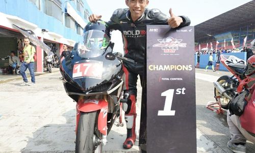 Frendy Wakil Bold Riders Bali di Ajang Balap Nasional