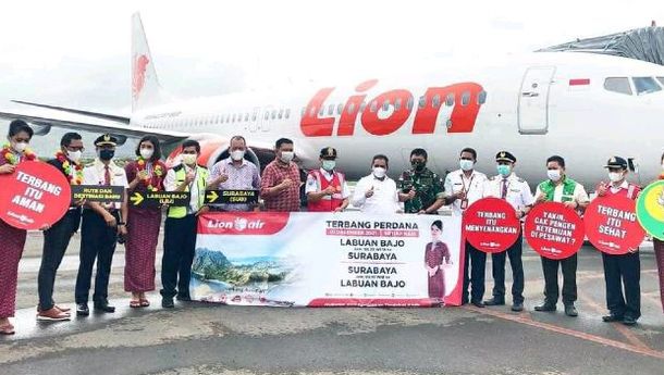 Semarak Hari Penerbangan Internasional: Lion Air Buka Rute dan Destinasi Baru,  LABUAN BAJO  Terbang Langsung dari SURABAYA