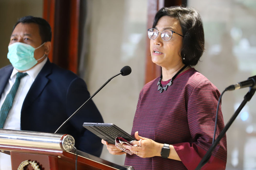 Menteri Keuangan Sri Mulyani Indrawati 