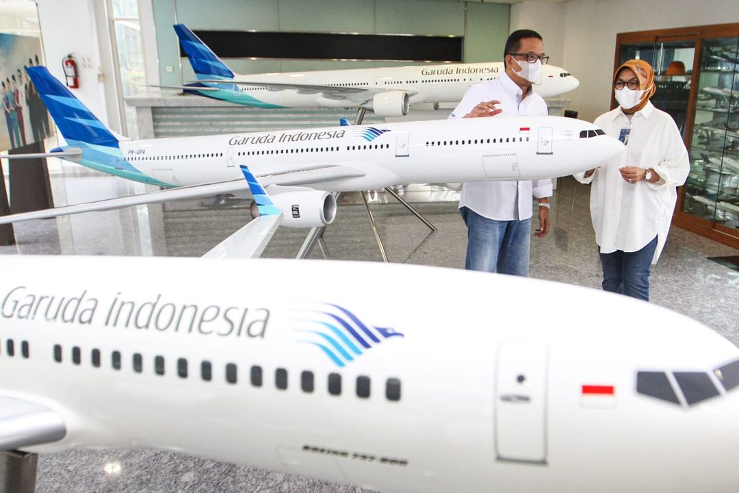 Maskapai penerbangan PT Garuda Indonesia (Persero) Tbk (GIAA) menggelar Garuda Indonesia Travel Fair 2021 / Dok. Garuda Indonesia