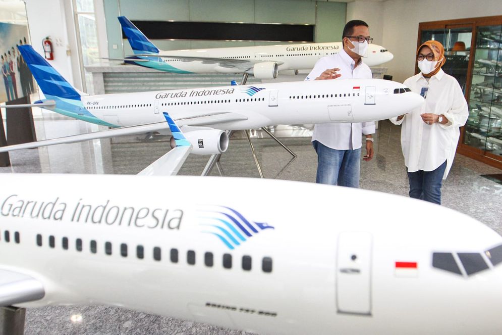 Dukung MotoGP, Garuda Indonesia Buka Rute Penerbangan Surabaya-Lombok