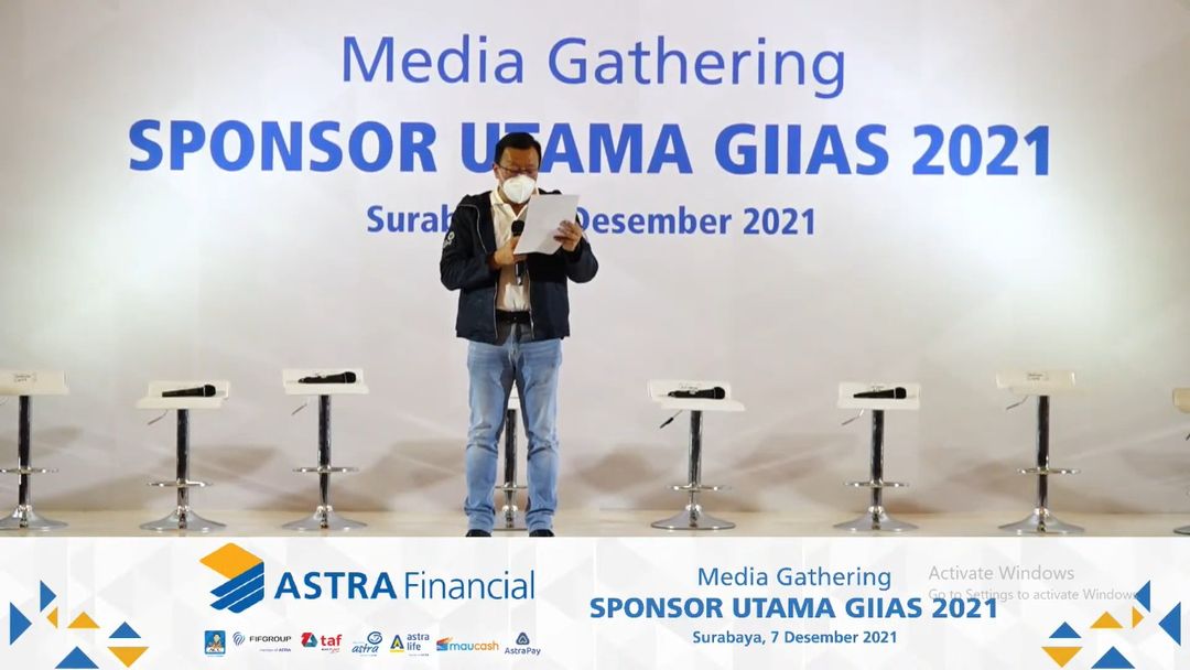 Astra Finance Logistic Media Gathering.
Sumber, Youtube Astra Financial