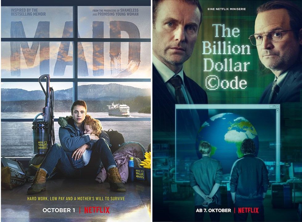Maid dan The Billion Dollar Code merupakan film yang terinspirasi dari kisah nyata.
