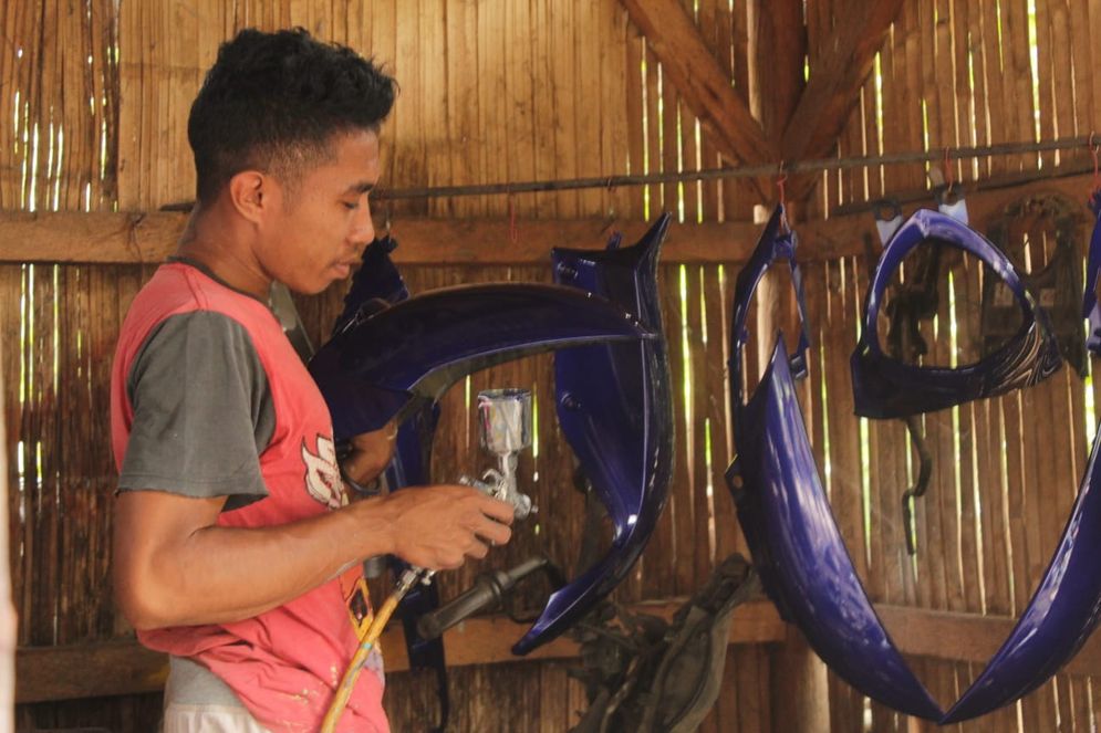 Yois Tolok, modifikator milenial asal Hokeng Jaya, Kecamatan Wulanggitang, Kabupaten Flores Timur