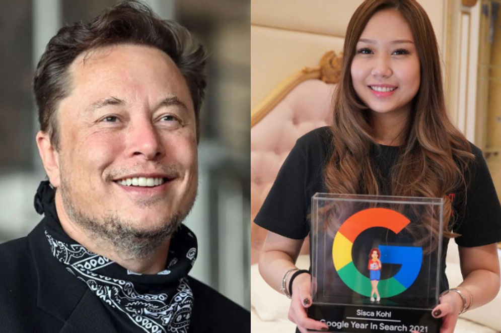 Dari Elon Musk sampai Sisca Kohl, Ini 10 Nama Tokoh yang Paling Banyak Dicari di Google Indonesia Selama Tahun 2021