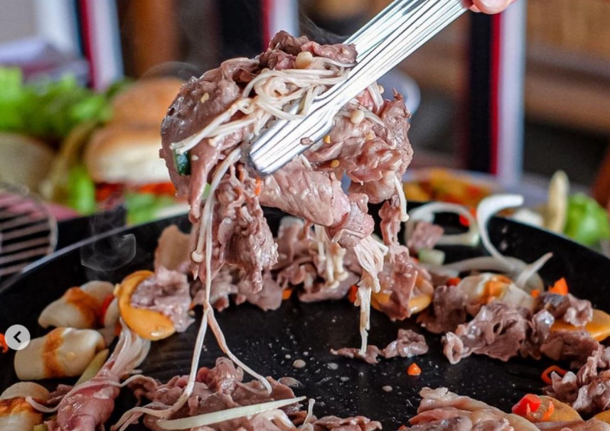 Salah satu menu All You Can Eat di Meatlovers Shabu & BBQ