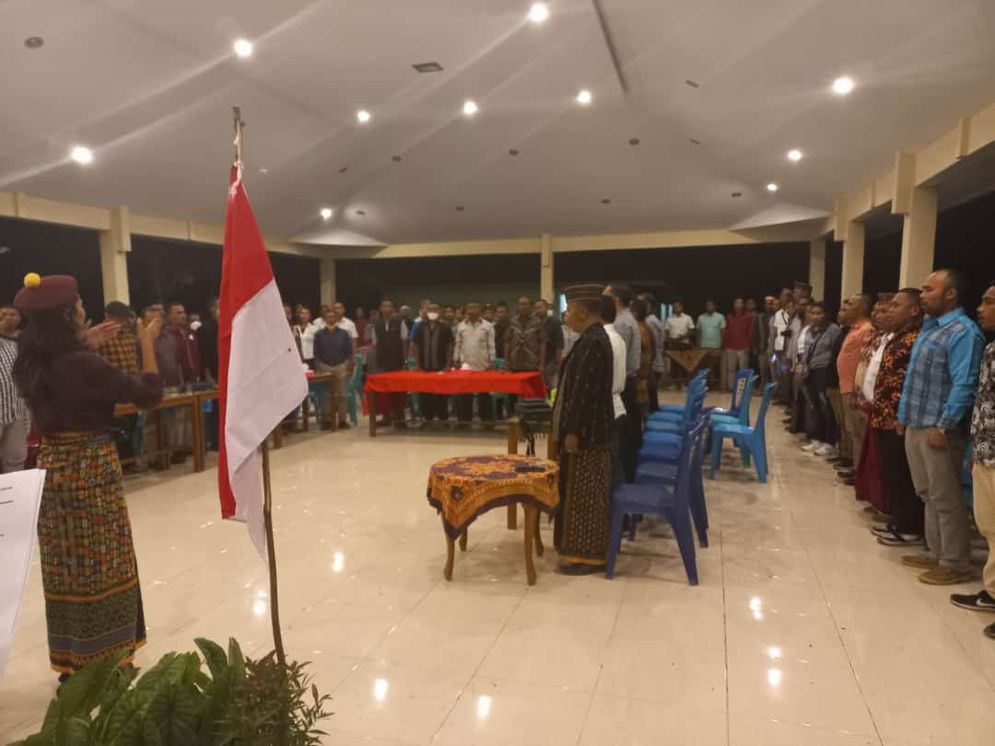 Suasana RAKORDA  DPD Forkoma  PMKRI NTT,  di Aula  Rumah SVD, Labuan Bajo