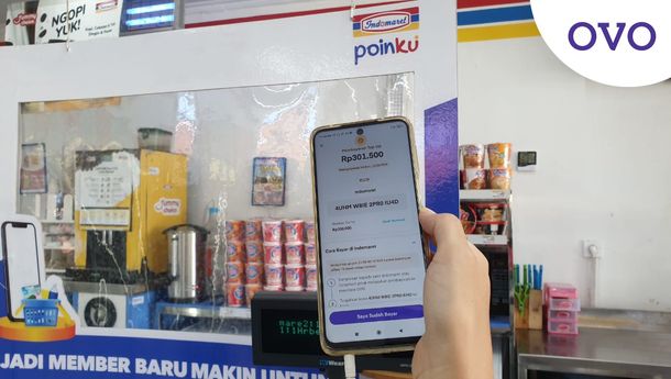 Pengguna OVO Kini Bisa Transaksi Pembayaran di Indonmaret