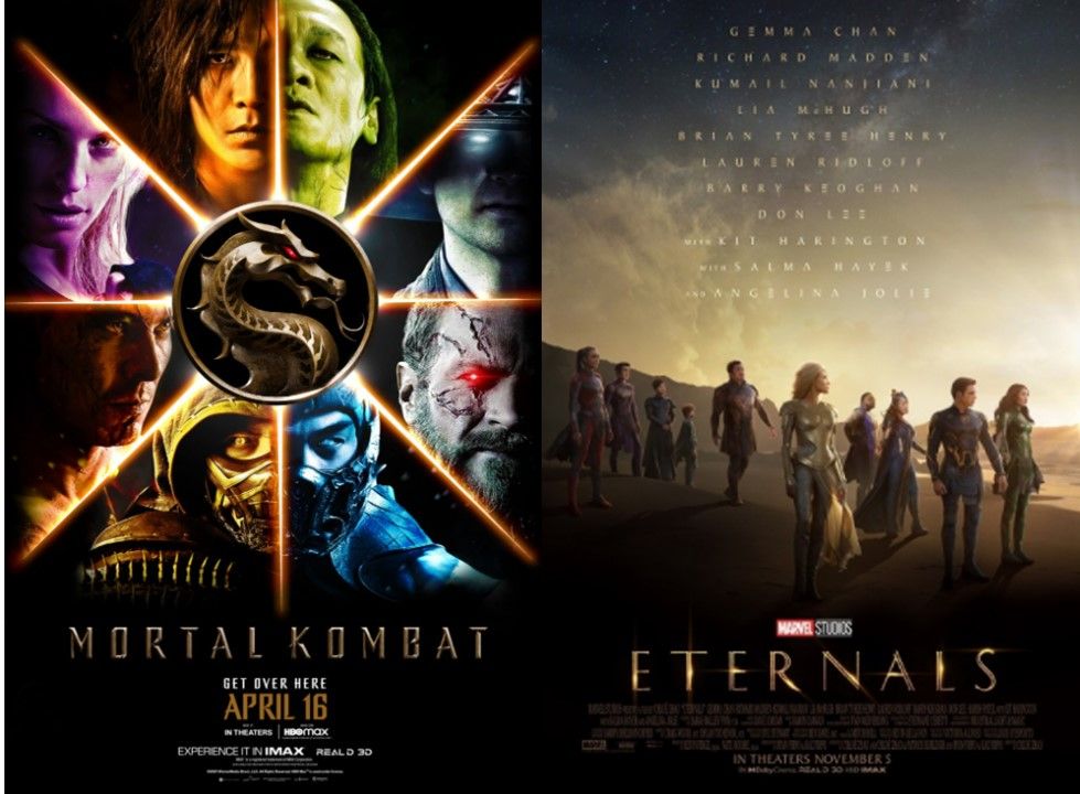 Film Mortal Kombat dan Eternals.