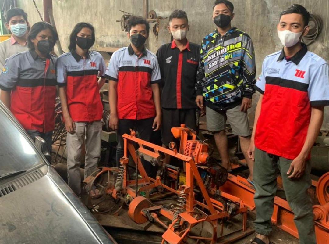 Alat tanam padi otomatis yang akan dikembangkan ke depannya. 
