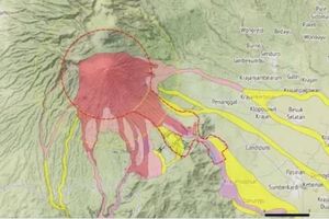 Erupsi Gunung Semeru Level Siaga
