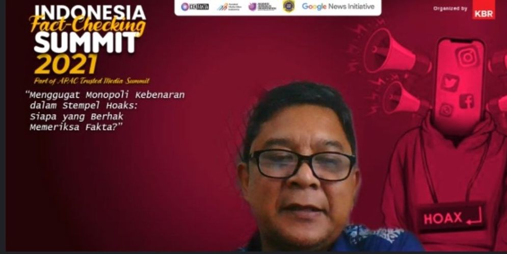 Indonesia Fact-Checking Summit 2021 Bahas Stempel Hoaks dan Iklan Digital Programatik Mengandung Konten Informasi Palsu