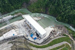 PLTA Poso ekstensi tahap 2 berkapasitas 4×50 Mega Watt (MW).jpg