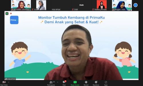 Acara primaku webinar bersama dr Mirza