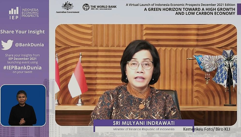 Menkeu Sri Mulyani