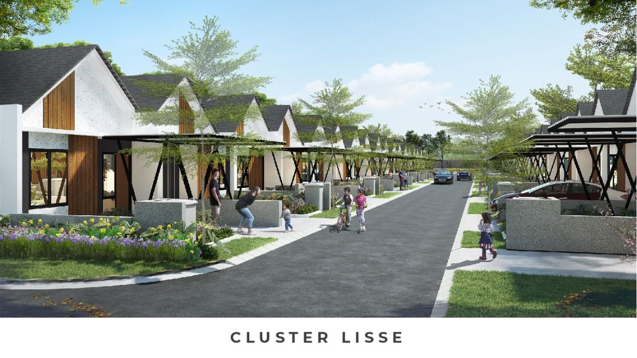 Ilustrasi Cluster Lisse salah satu produk yang dikeluarkan Metland di akhir tahun 2021