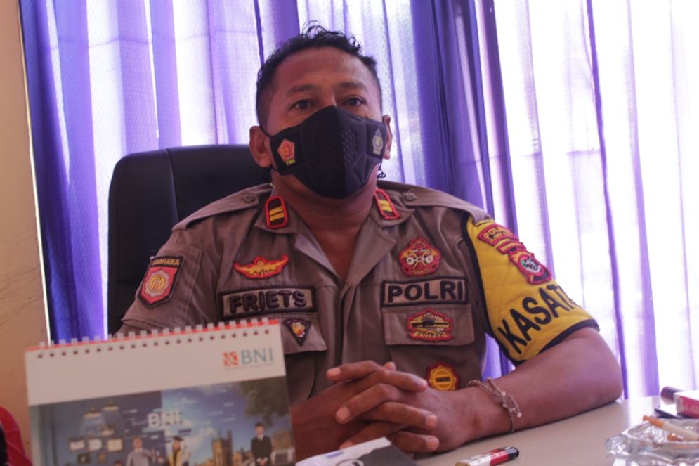 Iptu Friets Y Letik, Kasat Sabhara Polres Flotim