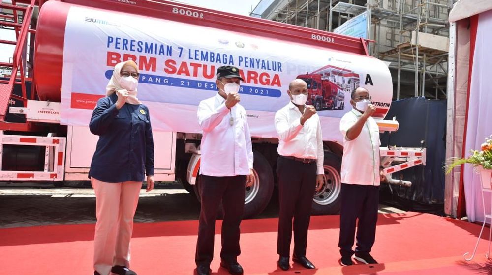 Peresmian tujuh lembaga penyalur BBM Satu Harga di wilayah Nusa Tenggara Timur.jpeg