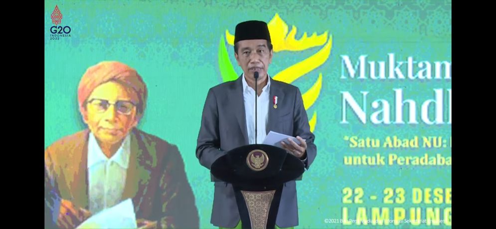 Jokowi buka Muktamar NU