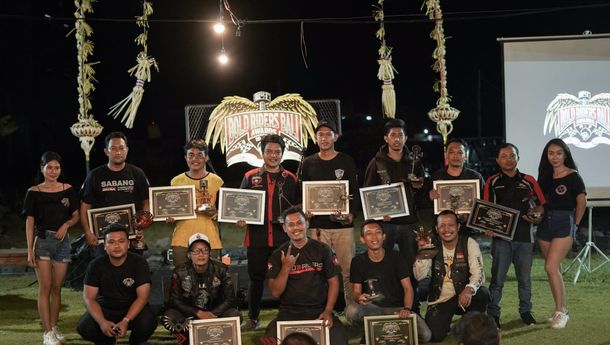 Komunitas Motor Terbaik di Pulau Dewata Raih ‘Bold Riders Bali Awards’