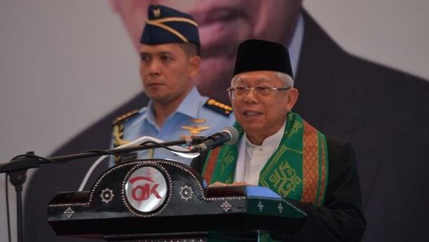 Resmikan Bank Wakaf Mikro, Wapres Sebut Pesantren Tempat Strategis Pengembangan Usaha Mikro Syariah