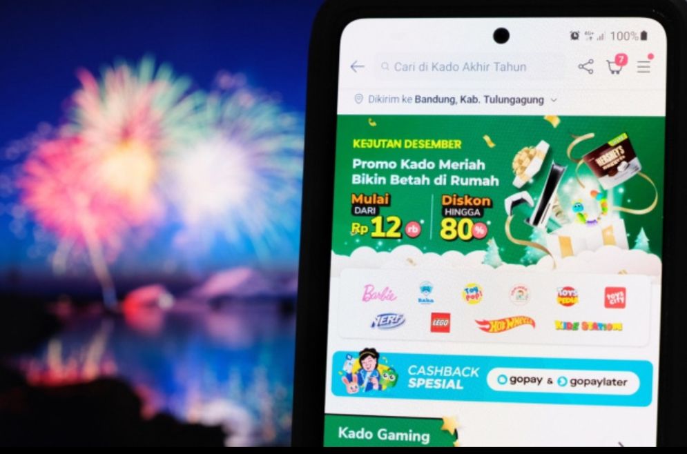 Tokopedia merilis tren belanja masyarakat Indonesia menjelang Nataru 2022. 