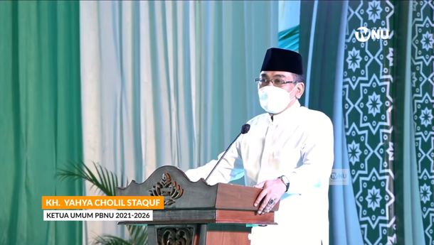 Menuju Abad Kedua NU, Yahya Cholil Staquf Paparkan Dua Agenda Besar